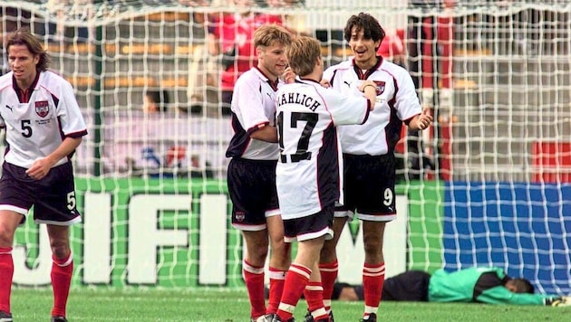 Bei der WM 1998 in Frankreich bestritt Roman Mählich drei Spiele.
