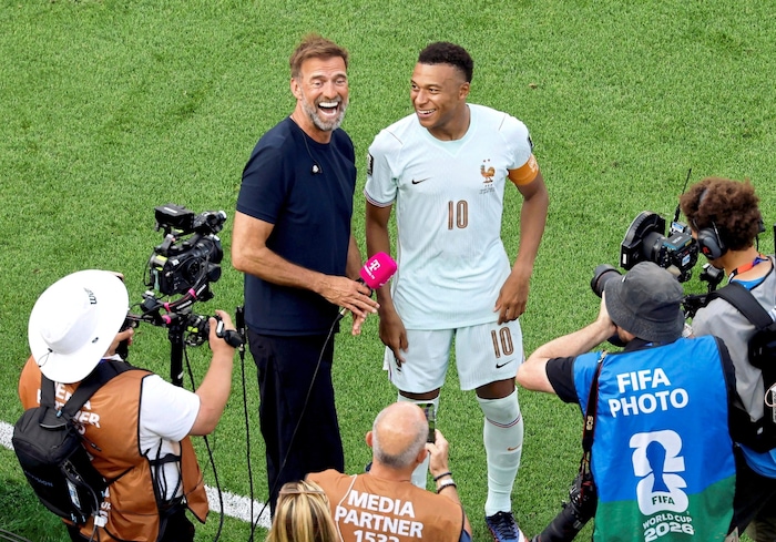 Jürgen Klopp ist derzeit als TV-Experte bei der WM aktiv – und trifft in diesem Rahmen alle ...