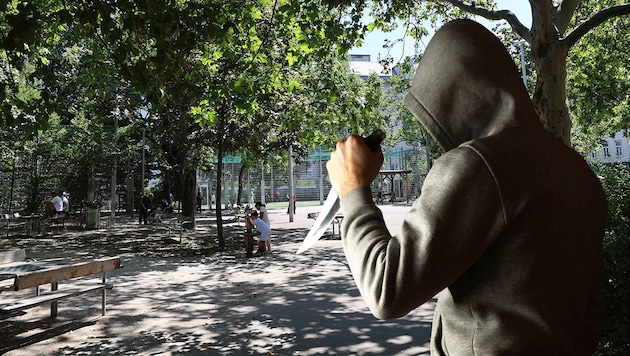 The bloody incident took place in Wielandpark. The boy had brought a knife with him to the ...