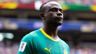 Das Spiel im Sechszehntelfinale bei der Fußball-WM war für Sadio Mané das 130. und letzte ...