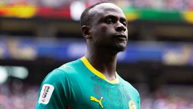 Das Spiel im Sechszehntelfinale bei der Fußball-WM war für Sadio Mané das 130. und letzte ...