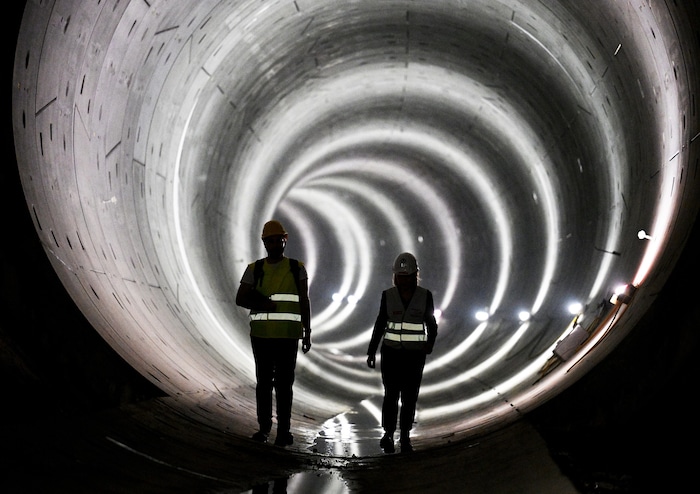 Die neuen U2-Tunnel verbinden künftig die Stationen Matzleinsdorfer Platz, Reinprechtsdorfer ...