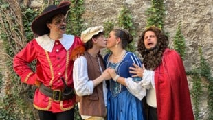 Hannes Grabner, Müller Mike Lackner, Prinzessin Darija Wirnsberger, König Andreas Brunner