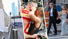 Mehr als 1000 Gäste feierten mit Taylor Swift und Travis Kelce ihre glamouröse Traumhochzeit. ...