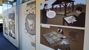 Im „Schaufenster in die Römerzeit“ in Flavia Solva wird die Geschichte des Mosaiks erzählt. 