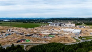 FOTOKERSCHI / WERNER KERSCHBAUMMAYR Das neue Projekt wird zweieinhalb Mal so groß wie jener Teil, der jetzt schon in Bau ist.