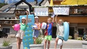 In St. Michael freuen sich Emilia, Emma, Jakob und Paul auf ihre wohlverdienten Ferien