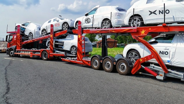Die Chinesen rollen an.