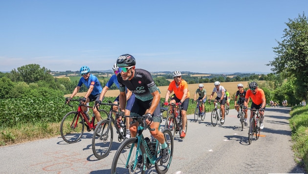 Beim Radmarathon werden 860 Kilometer gefahren.