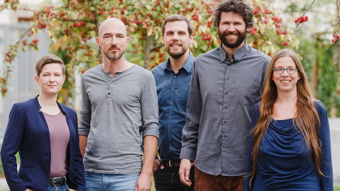 Katharina Köglberger (re.) und das Team von Cyclebee