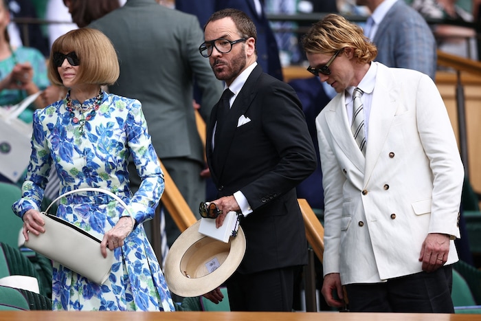 Anna Wintour, Tom Ford und George MacKay