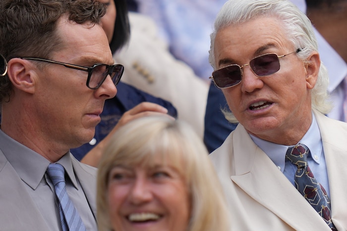 Benedict Cumberbatch und Baz Luhrmann