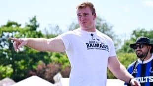 Österreichs NFL-Star Bernhard Raimann.
