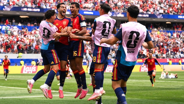 Spanien jubelt – ein gewohntes Bild. Zu verlieren, scheint die Mannschaft verloren zu haben.