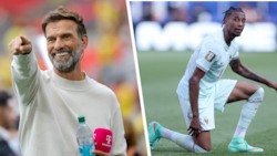 Da ist er. Jürgen Klopp (li.) sieht in Michael Olise den fast perfekten Fußballer.