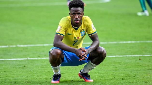 Vinicius Junior ist ratlos.