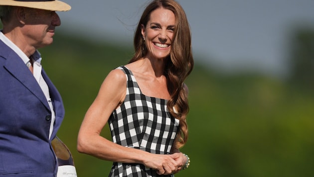 Wow, was für trainierte Oberarme! Prinzessin Kate sorgte beim Benefiz-Polospiel in Windsor für ...