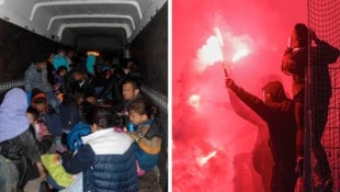 Drogen, schwere Waffen, Illegalen-Schleusungen: Polnische Hooligans sorgten auch abseits von ...