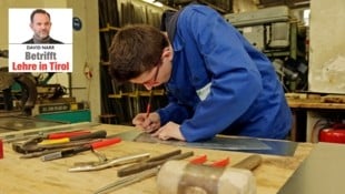 Viele Schüler müssen zwischen einem Handwerks- und einem Kopf-Beruf wählen.