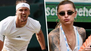 Alexander Zverev (li.) und Sophia Thomalla