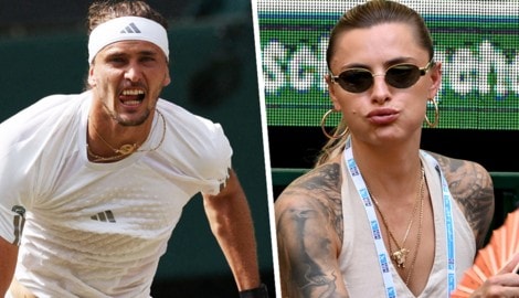 Alexander Zverev (li.) und Sophia Thomalla