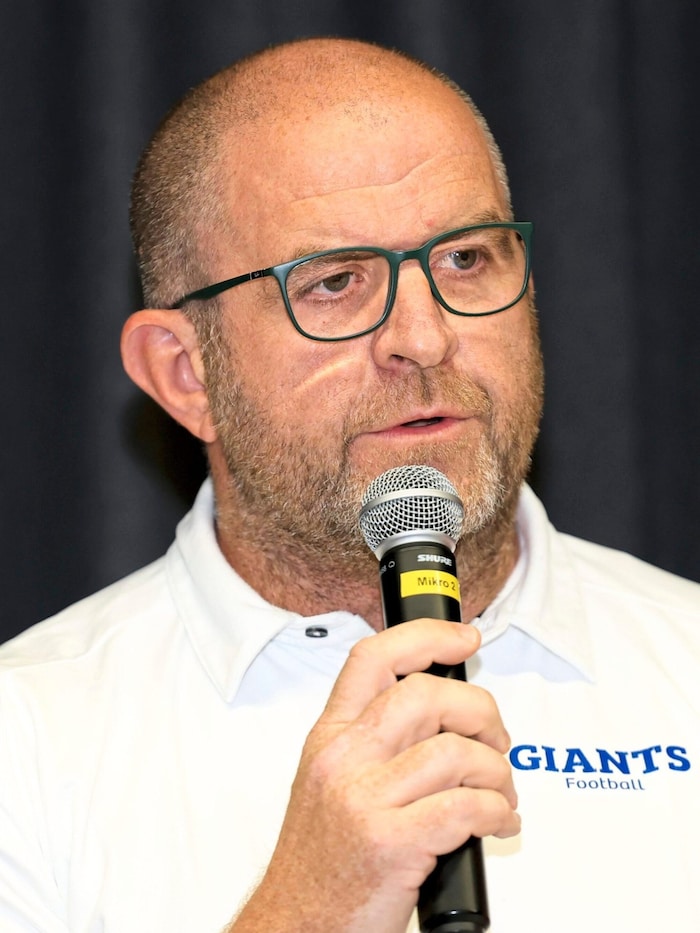 Giants-Sportchef Christoph Kipperer ist für das Halbfinale guter Dinge.