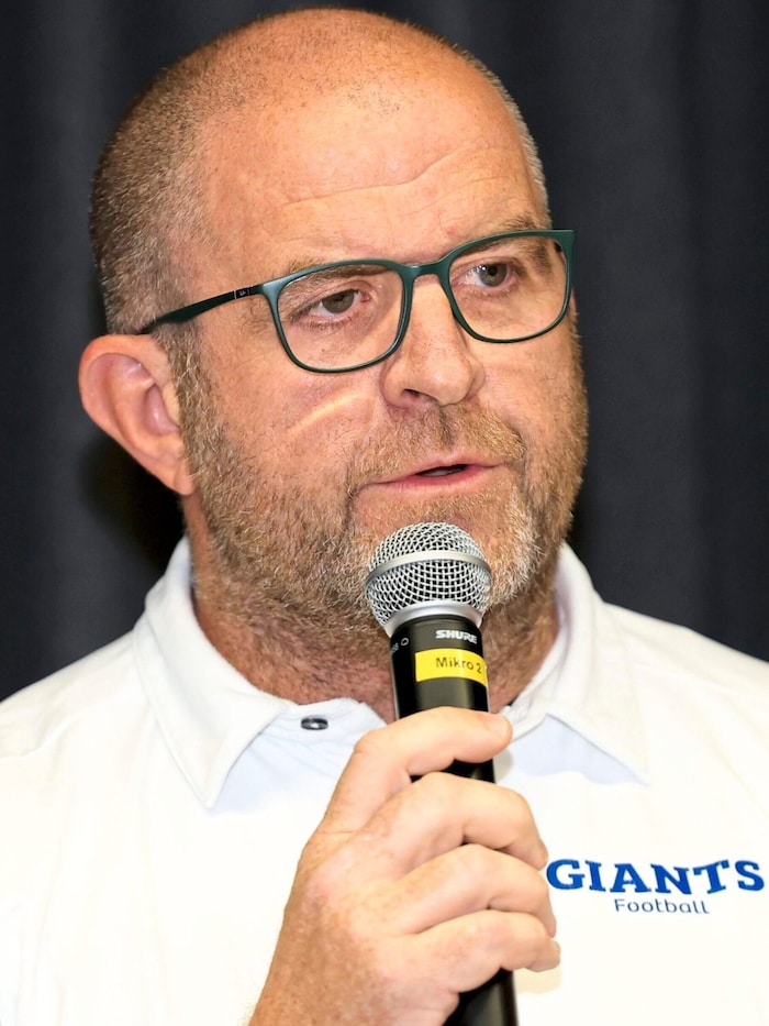 Giants-Sportchef Christoph Kipperer ist stolz auf sein Team.