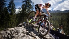 Laura Stigger ist in Top-Forn.