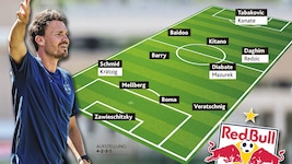 Danny Röhl soll Salzburg zum Titel führen.