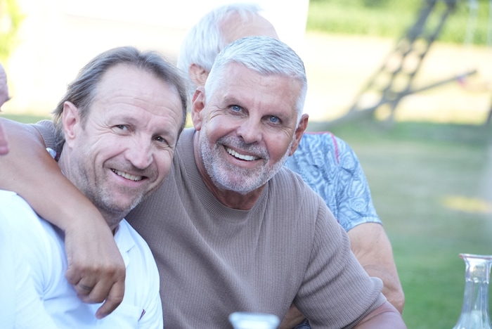 Offensiv-Duo: Tommy Kocijan und Richard Niederbacher.