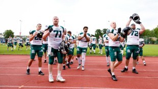 Jubel bei den Danube Dragons.