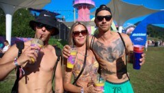 Sommer, Sonne und dazu ein Smoothie: Beim heurigen Electric Love Festival durfte auch was ...