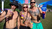 Sommer, Sonne und dazu ein Smoothie: Beim heurigen Electric Love Festival durfte auch was ...