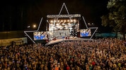 Die Ostbucht-Arena bei der Starnacht am Wörthersee.