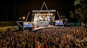 Die Ostbucht-Arena bei der Starnacht am Wörthersee.