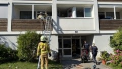 Die alarmierte Feuerwehr konnte den Brand rasch löschen-