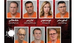 Diese Politiker will der Iran offenbar tot sehen – was auch mit stilisierten Einschusslöchern ...