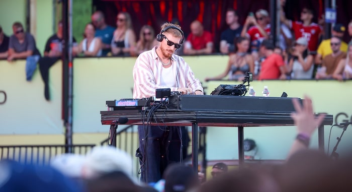 Der Franzose Hugel kam bei den Fans des Electric Love Festivals richtig gut an.
