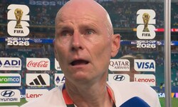 Norwegen-Trainer Stale Solbakken ließ nach dem WM-Aus den Tränen freien Lauf.