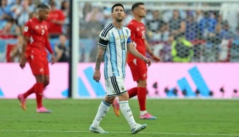 Lionel Messi erzielte erstmals seit zehn WM-Spielen kein Tor.
