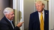 US-Senator Lindsey Graham und US-Präsident Donald Trump