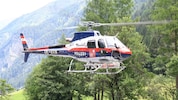 Per Polizeihubschrauber wurde der verstorbene Pensionist geborgen und ins Tal gebracht.