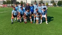 In Wien lebende Argentinier spielten am LAC-Platz ein Länderspiel gegen in Wien lebende ...