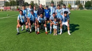 In Wien lebende Argentinier spielten am LAC-Platz ein Länderspiel gegen in Wien lebende ...