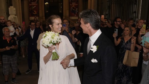 Eva Herzigová sagte nach 25 Jahren Liebe Ja zu ihrem Lebensgefährten Gregorio Marsiaj.