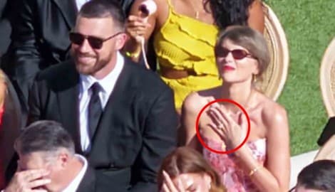 Foto-Premiere! Die ersten Bilder von Travis Kelce und Taylor Swift nach der Traumhochzeit ...