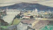 Hans Keplinger: Blick auf Linz