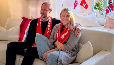 Mit diesem Schnappschuss meldete sich Mette-Marit Anfang der Woche nach ihrer ...