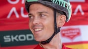 Gregor Mühlberger jubelte in Wien über seinen Triumph bei der 75. Österreich-Radrundfahrt.