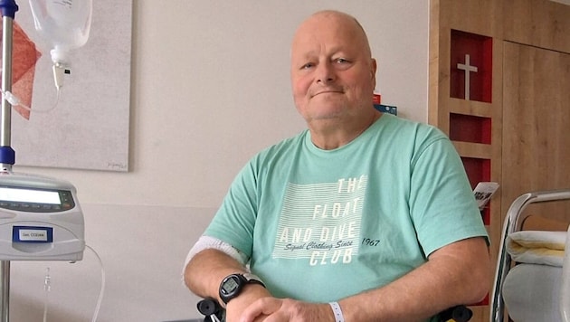 Uwe kämpft seit zehn Jahren mit Krankheiten.